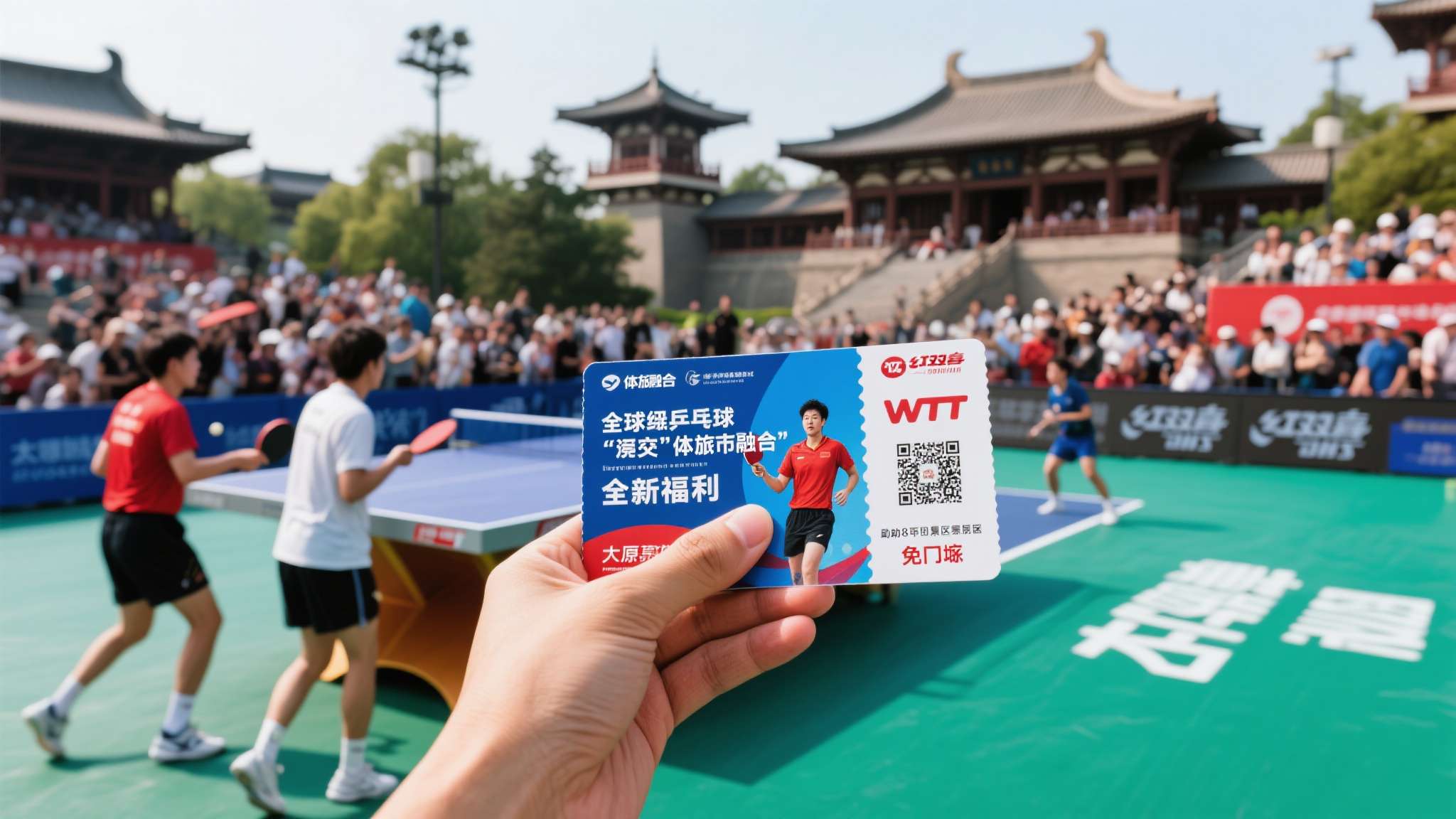 #观众持WTT门票可免费游太原8大景区# 随着全球性体育赛事的影响力不断提升,各地纷纷以“体旅融合”为抓手,激发城市活力。
